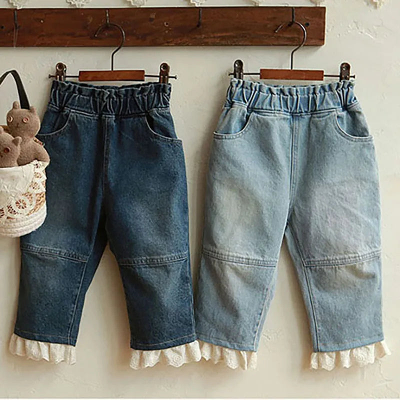 NEW Lace Ankle-Length Pants