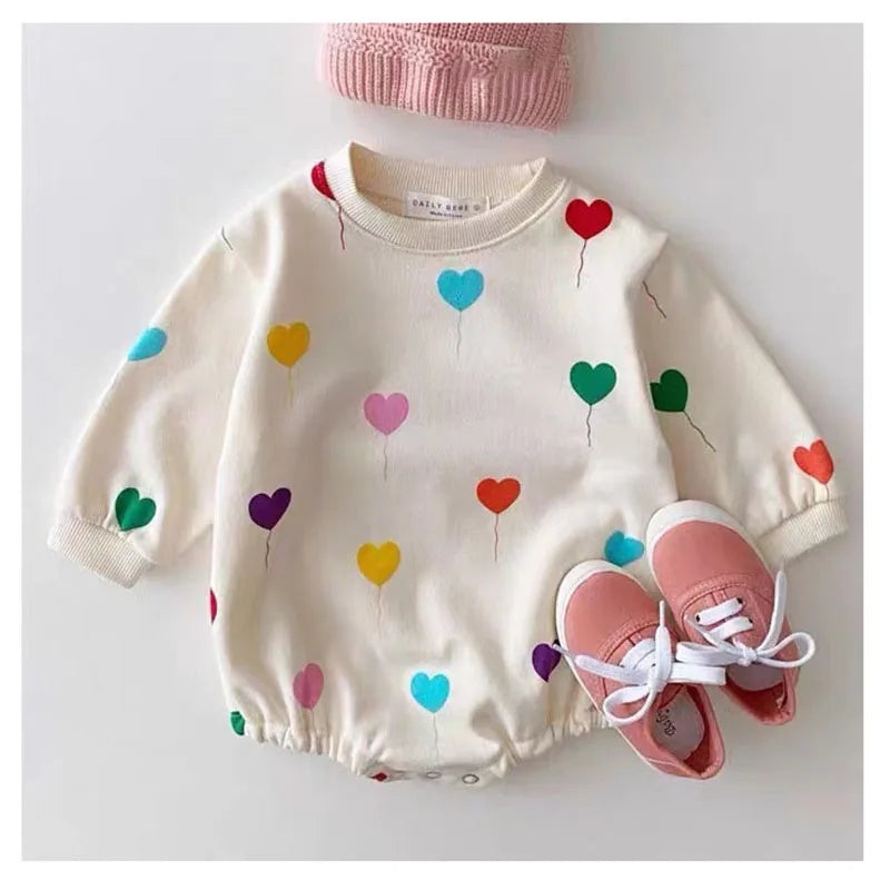 Balloon Print Jumpsuit