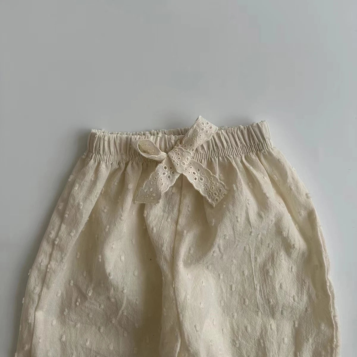 Flower Lace Thin Loose Trousers