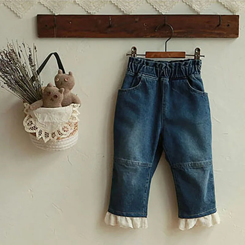 NEW Lace Ankle-Length Pants