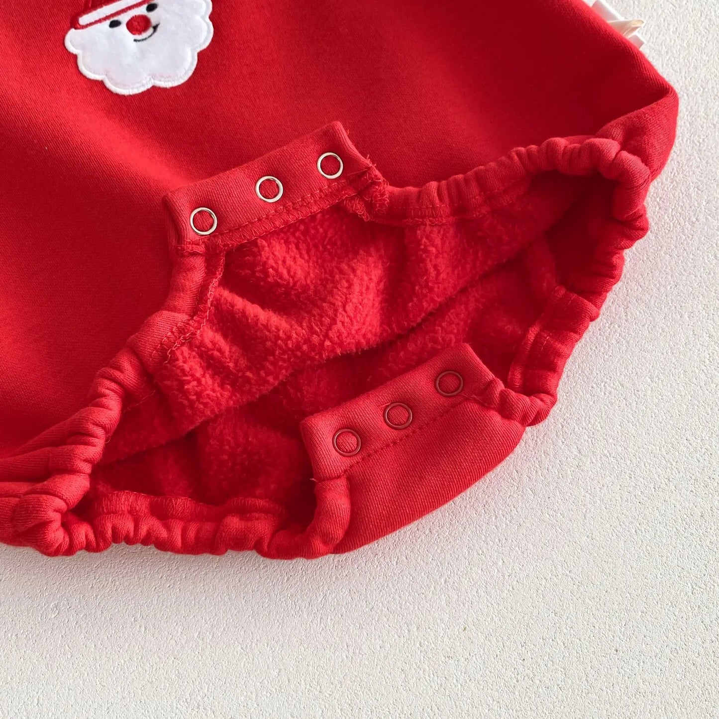 Festive Fleece Romper