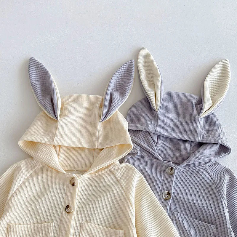 Rabbit Ear Hooded 2 Piece Set