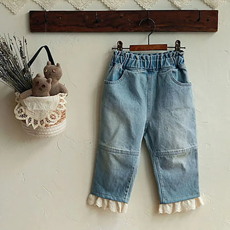 NEW Lace Ankle-Length Pants