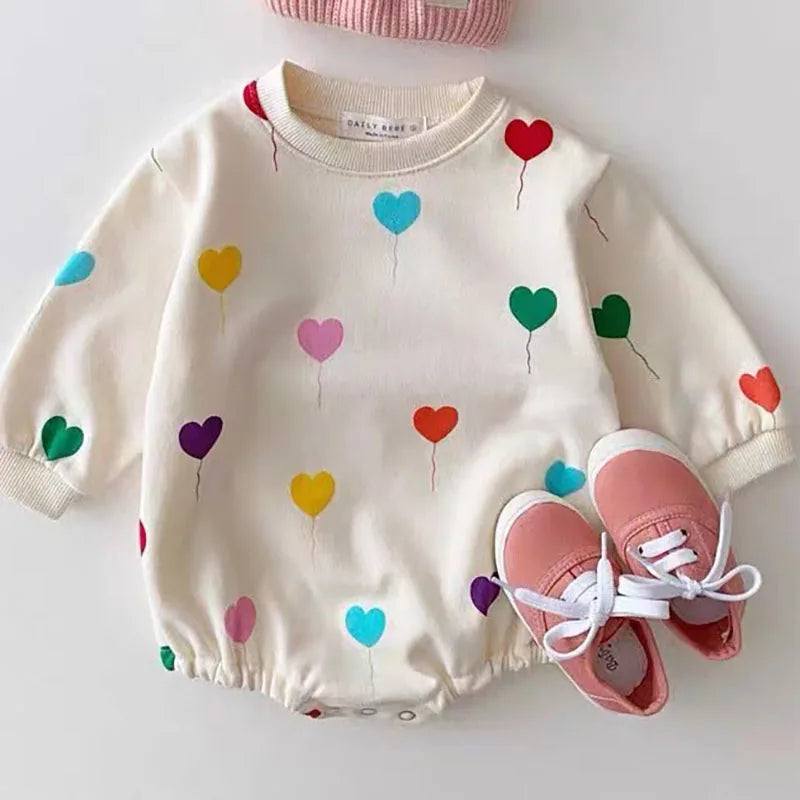 Balloon Print Jumpsuit
