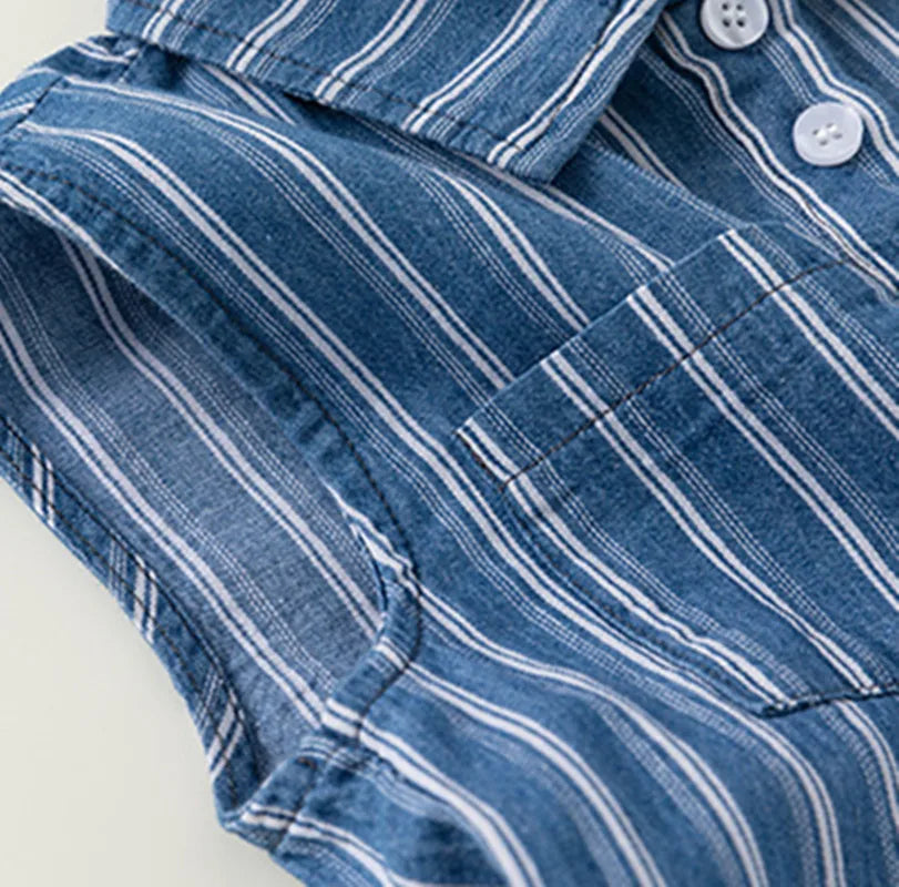 NEW Stripe Top and Short Set