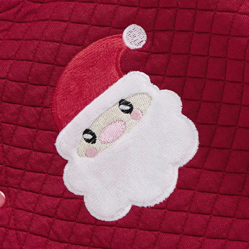 Christmas Quilt Look Romper