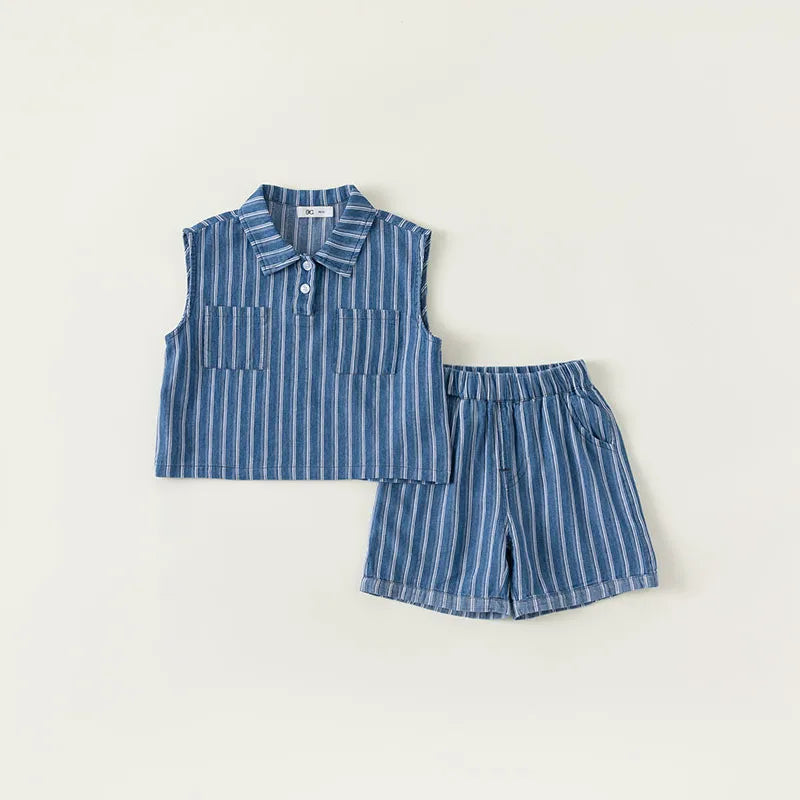 NEW Stripe Top and Short Set