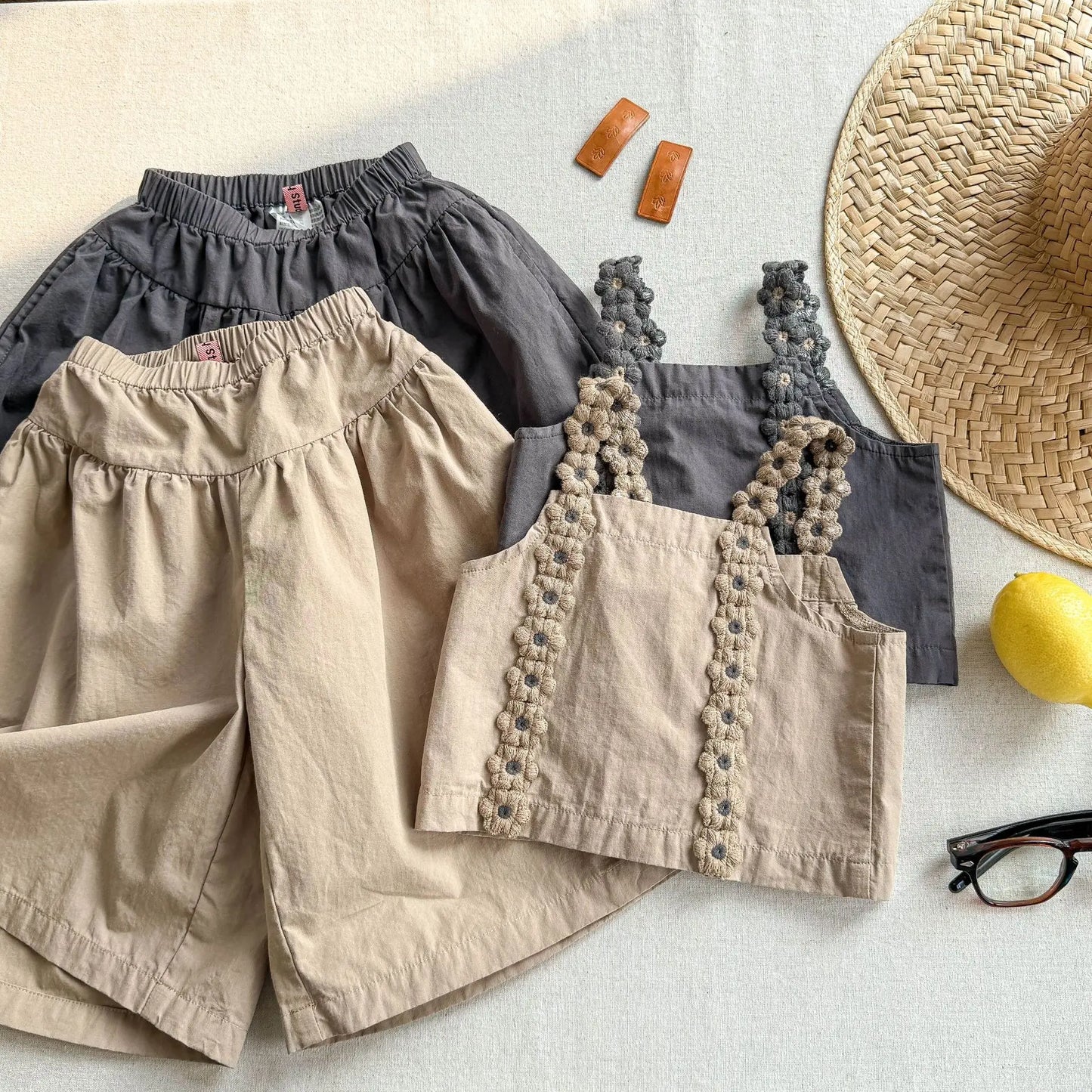 Trendy Camisole and Calf Length Pant Set