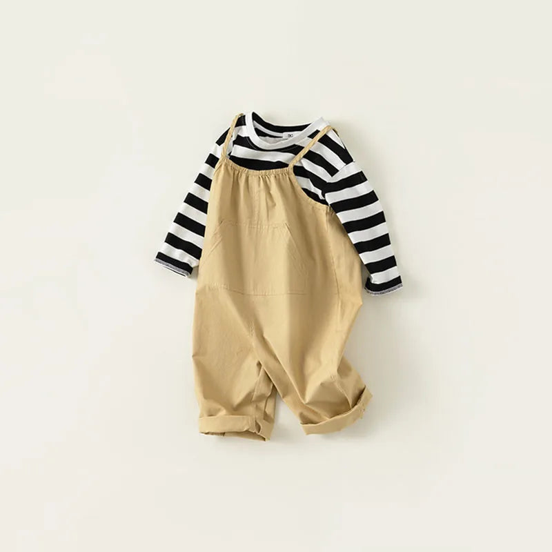 2 Piece Loose Overall Set