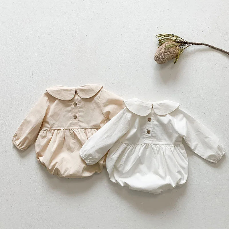 Embroidery Floral Garden One Piece