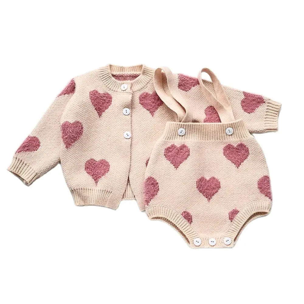 Knit Suit Camisole Bodysuit And Sweater 2 Piece Set