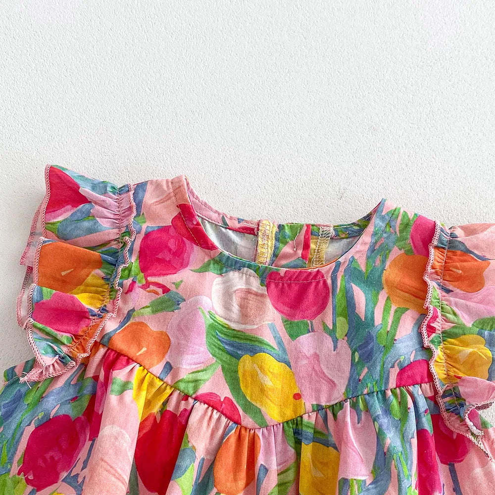 NEW Tulip Print One Piece