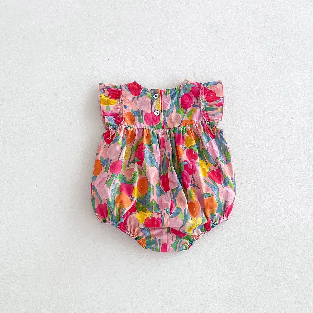 NEW Tulip Print One Piece