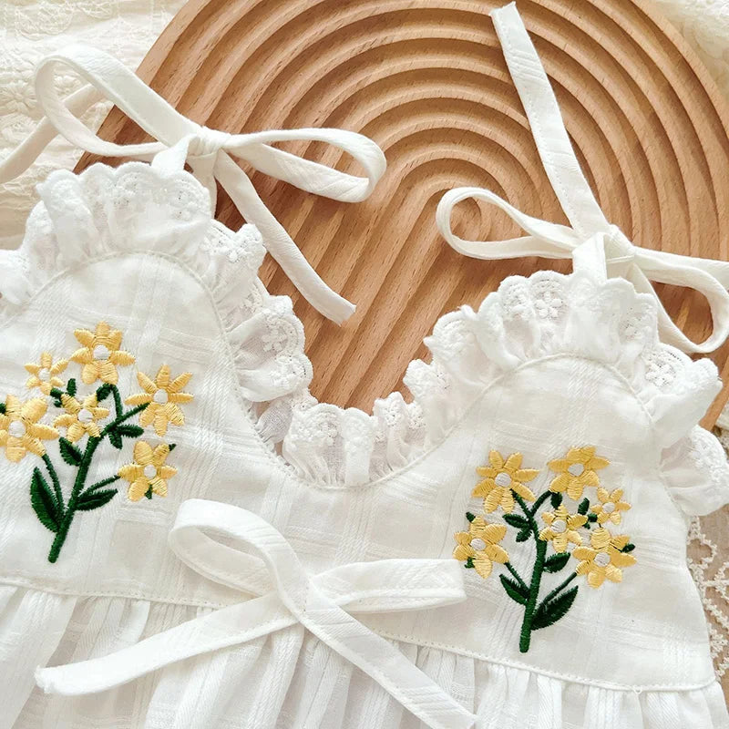 Yellow Blossom Camisole One Piece